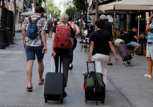 El turismo internacional dejó en octubre más de 10,3 millones de euros